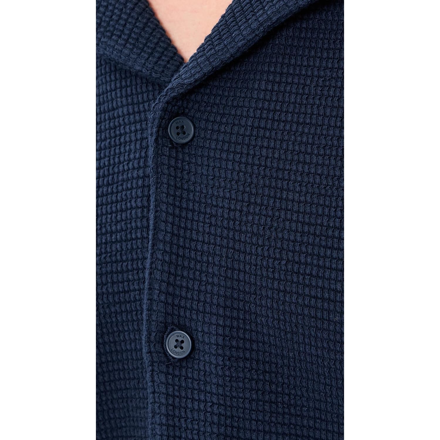 Wax London Men'S Clayland Textured Interlock Shirt