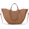Work Bag Faux Leather Tote Bag For Women Trendy Handbag Purse Fall Shoulder Bag With Magnetic Closure