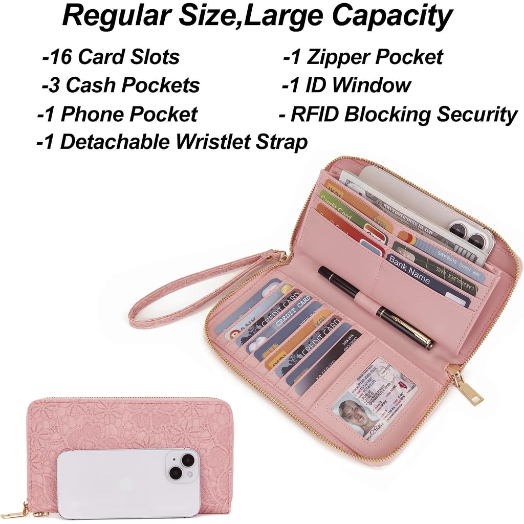 Qiyuer Medium Handbags For Women Vegan Leather Purses Set Satchel Tote Bags With Matching Wallet 2Pcs