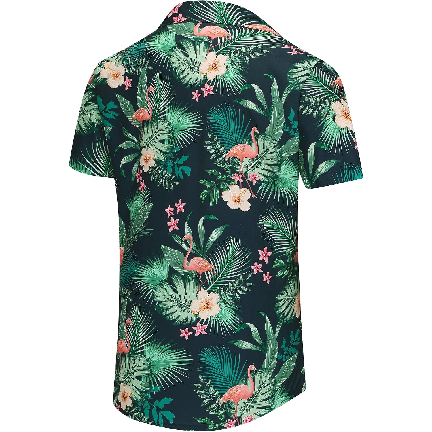 Kyku Funky Hawaiian Shirt For Men Palm Beach Shirts Tropical Vacation Clothes