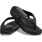 Crocs Sloane Embellished Wedge Flip Flops | Sandals For Women