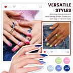 VANREESA Gel Nail Polish Kit with U V Light 53 Pcs Gel Polish Nail Set 36 Colors Nail Polish Set + Base and 4 Effects Top Coat with Manicure Tools Complete DIY Nail Kit Gifts for Women Girls