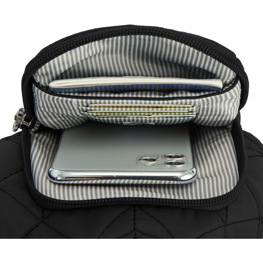 Travelon Anti-Theft Boho Insulated Water Bottle Tote