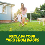 Raid Outdoor Wasp Ground Nest Killer, Dust Insecticide For Outside Household Use, Wasp Killer, Fast-Working And Odorless, 24 Oz