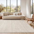 Washable Rugs 5X7 - Stain Resistant 5X7 Area Rugs For Living Room, Non Slip Backing Printed Rugs For Bedroom, Folable Machine Washable Area Rug (5'X7', Beige)