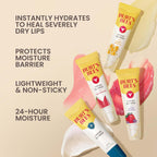 Burt'S Bees Rescue Lip Relief, Honey Vanilla, Hydrating Lip Balm For Dry Cracked Lips, With Responsbily Sourced Beeswax And Shea Butter, 100 Percent Natural Origin, One 0.35 Oz. Squeeze Tube