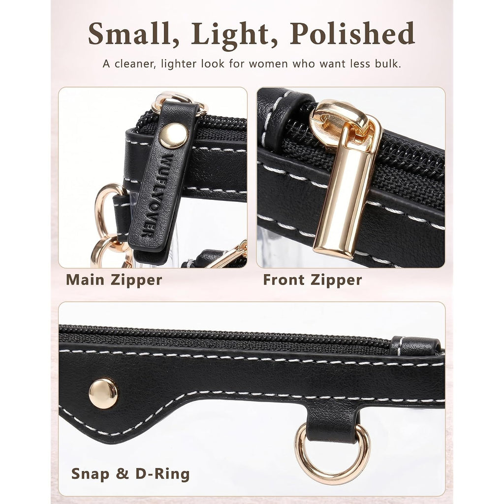 Small Clear Bag For Stadium Events, Stadium Approved Clear Purse For Women,