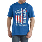 250Th Anniversary Usa Shirts For Men American Flag T-Shirt 4Th Of July Shirt 250 Years Birthday Patriotic Tops