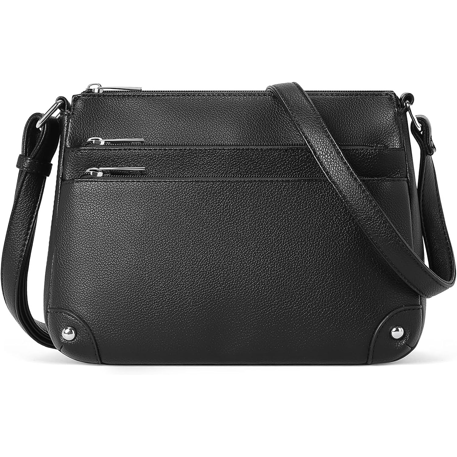 WESTBRONCO Crossbody Bags for Women, Medium Size Shoulder Handbags, Satchel Purse with Multi Zipper Pocket