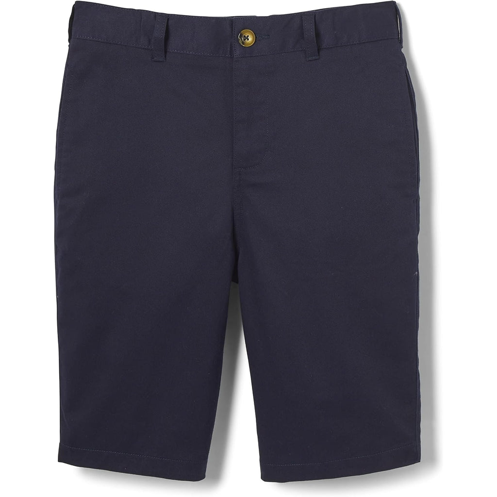 French Toast Men'S Flat Front Stretch Twill Short