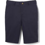 French Toast Men'S Flat Front Stretch Twill Short