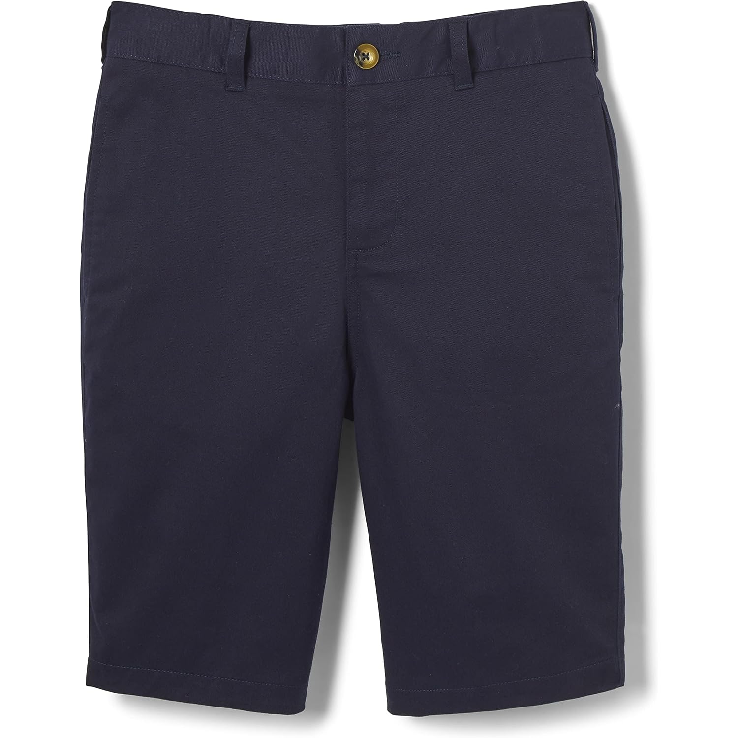 French Toast Men'S Flat Front Stretch Twill Short