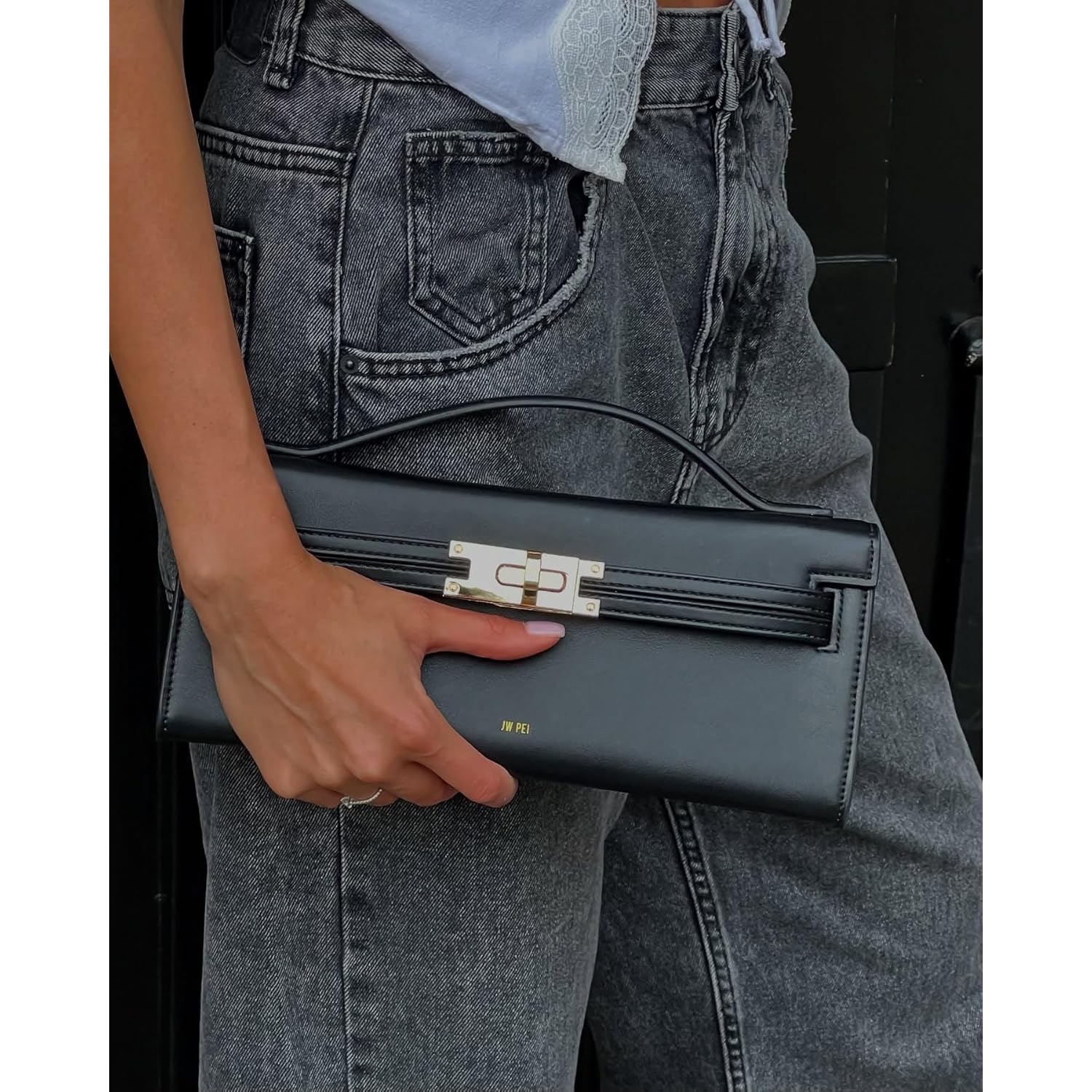 JW PEI Women's Bria Structured Top Handle Bag