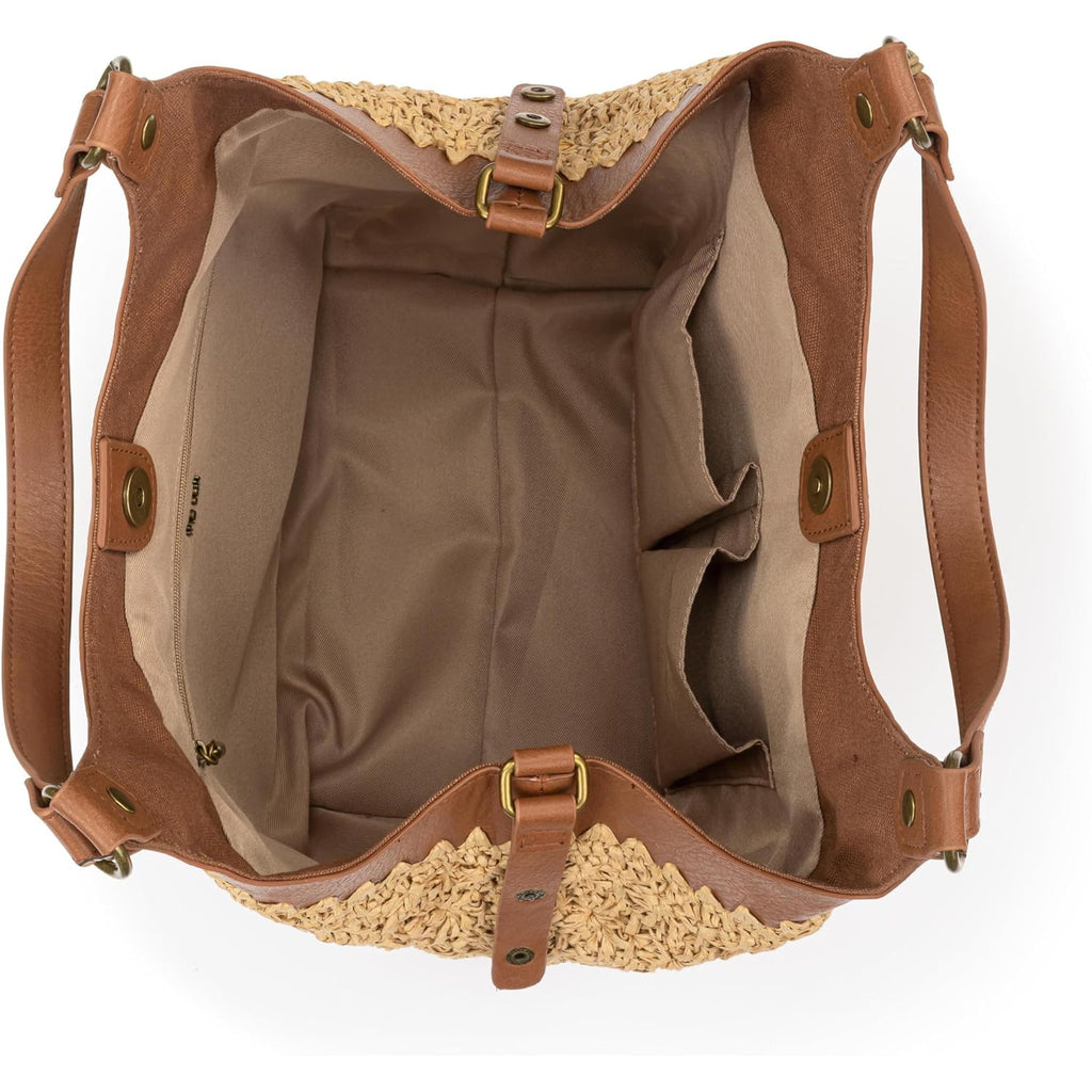 Sakroots The Sak Roma Shopper Shoulder Bag Large Purse & Tote Bag With Double Straps & Zipper Pockets For Everyday & Travel