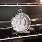 Taylor Precision Products Large Dial Thermometer, Silver