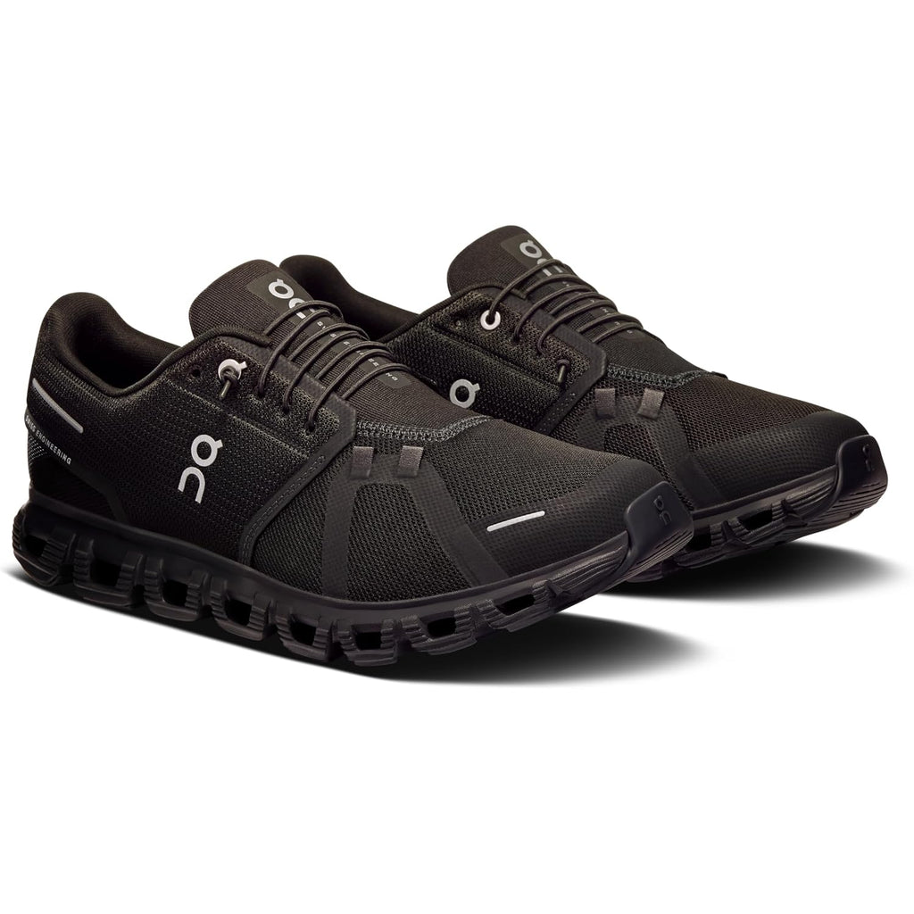 On Men'S Cloud 6 Sneakers, Black/Black, 8.5 Medium Us