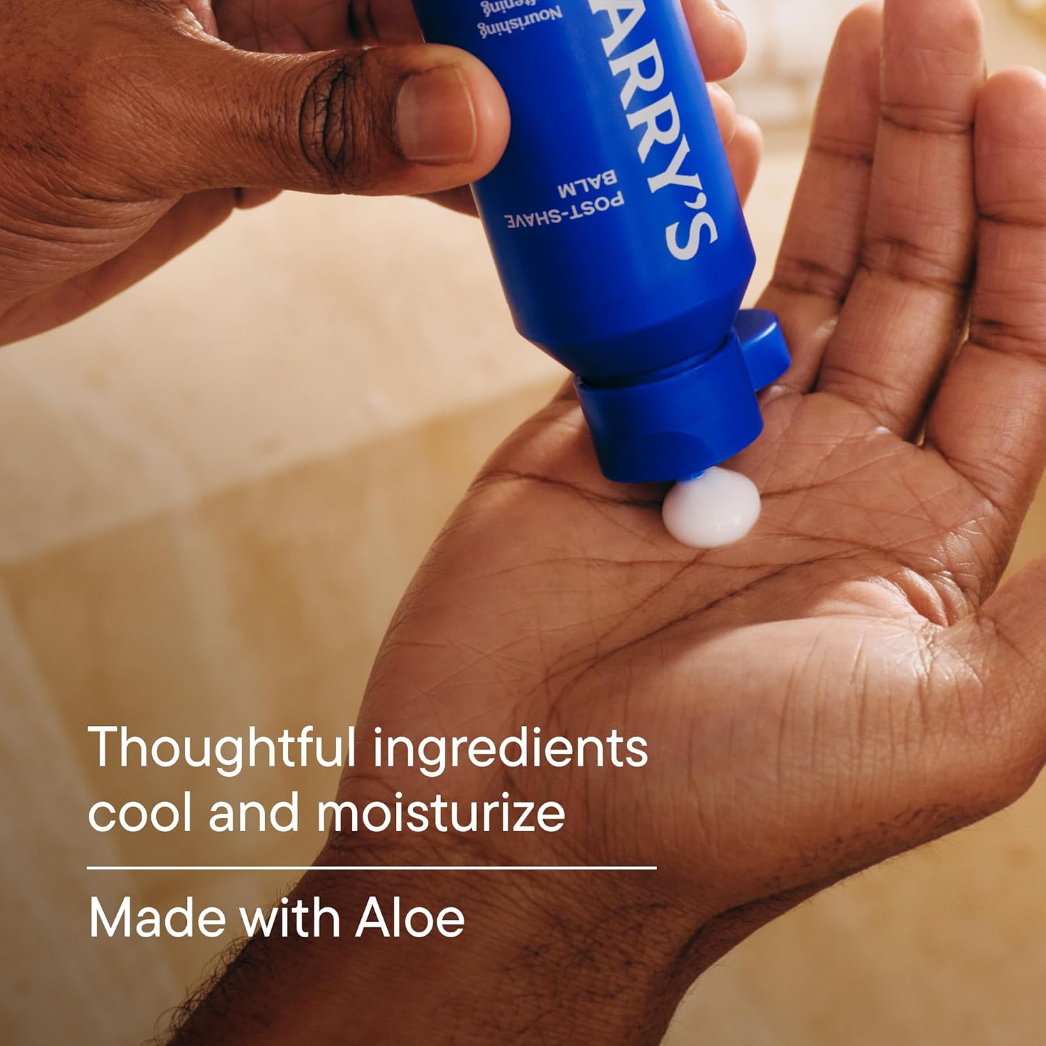 Harry's Post-Shave Balm for Men with Aloe - (2 Pack) 3.4 fl oz - Calms and Soothes Skin After Shaving - TSA Approved Travel Essentials