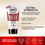 SoftSheen-Carson Magic Razorless Shaving Cream, Depilatory Hair Removal Cream for Body Hair, Extra Strength, Works in 4 Minutes for, 6 oz