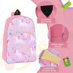 24 Pack School Backpack Bulk 15'', Assorted Printed Bookbags For Boys Girls, Homeless Donations Supplies