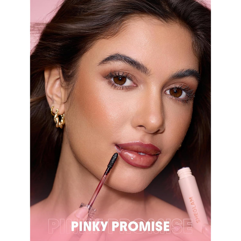 Sheglam Fall In Line Peel Off Lip Liner Stain Long Lasting Transfer-Proof Nude Lip Tint-Pinky Promise