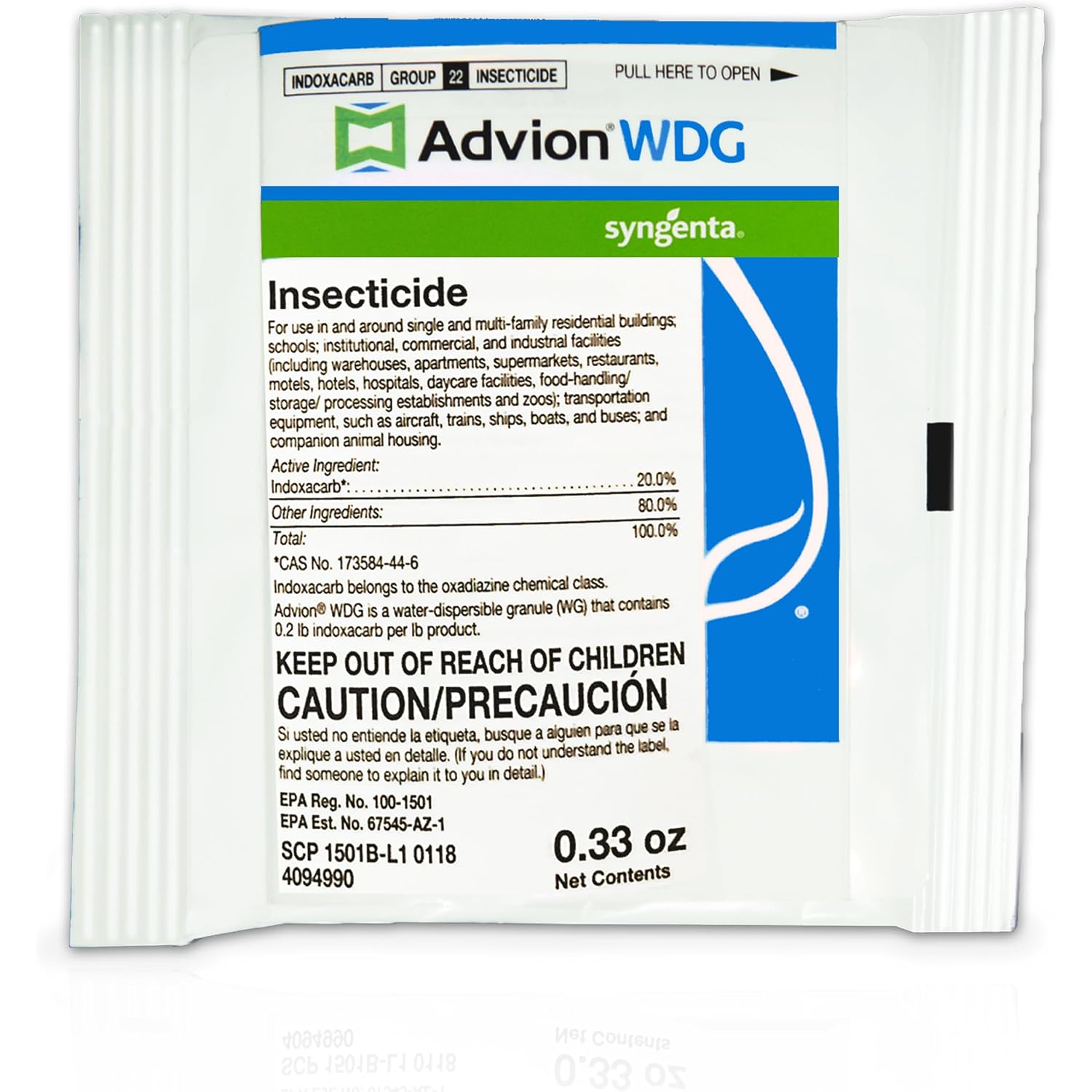 Syngenta - Advion Wdg Insecticide - 0.33 Oz Packet