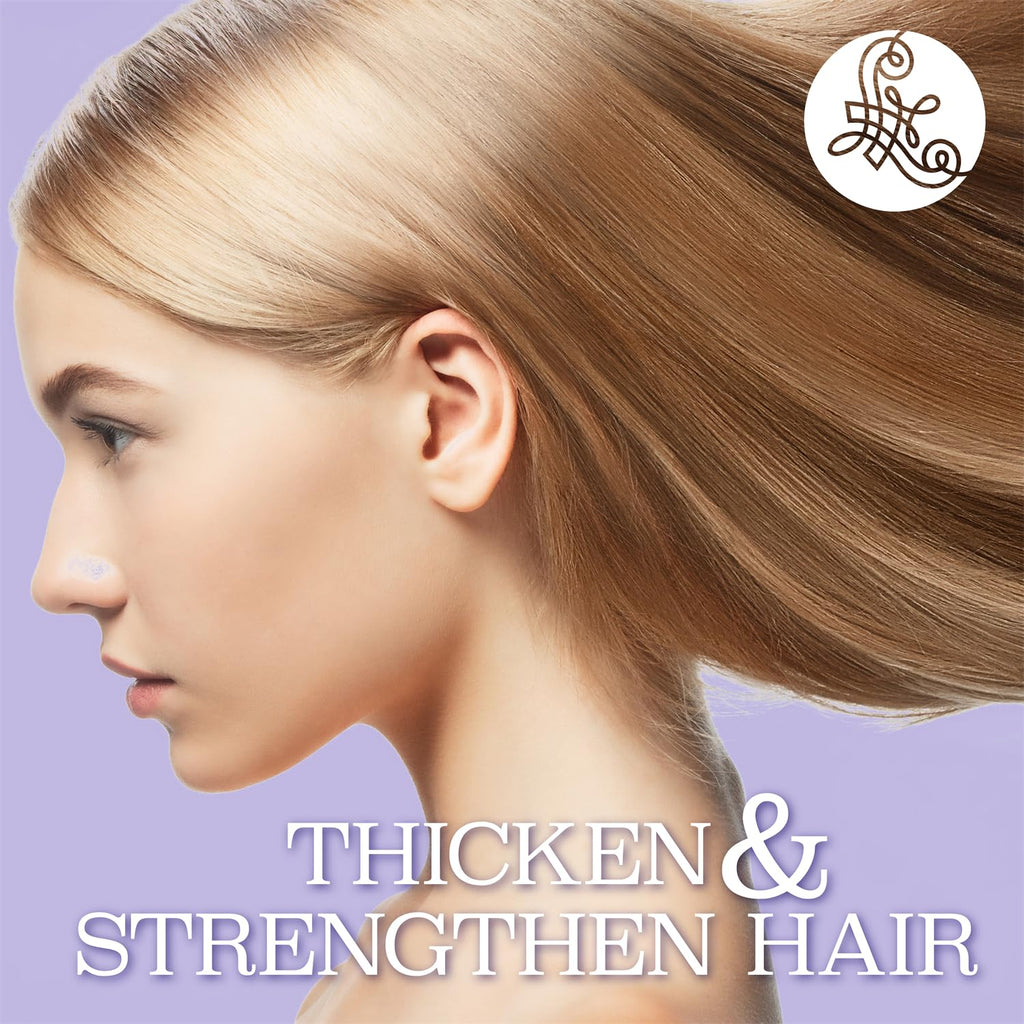 Luseta Biotin B-Complex Hair Growth Serum For Thin Hair, 3.38 Oz | Biotin Caffeine Hair Growth Serum For Thin, Dry Hair; Helps Strengthen, Smooth Frizz, Add Shine And Fuller-Looking Volume