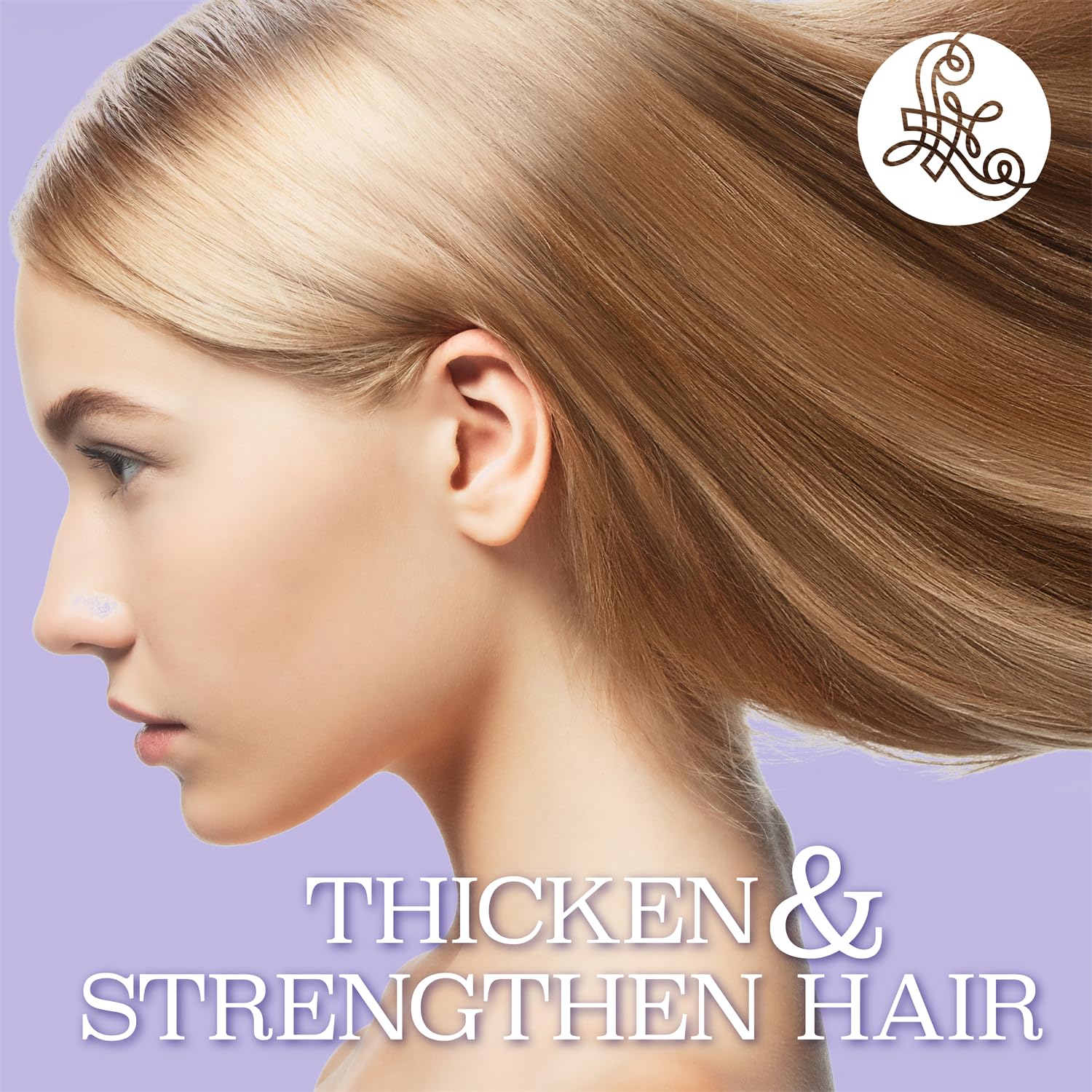 Luseta Biotin B-Complex Hair Growth Serum For Thin Hair, 3.38 Oz | Biotin Caffeine Hair Growth Serum For Thin, Dry Hair; Helps Strengthen, Smooth Frizz, Add Shine And Fuller-Looking Volume