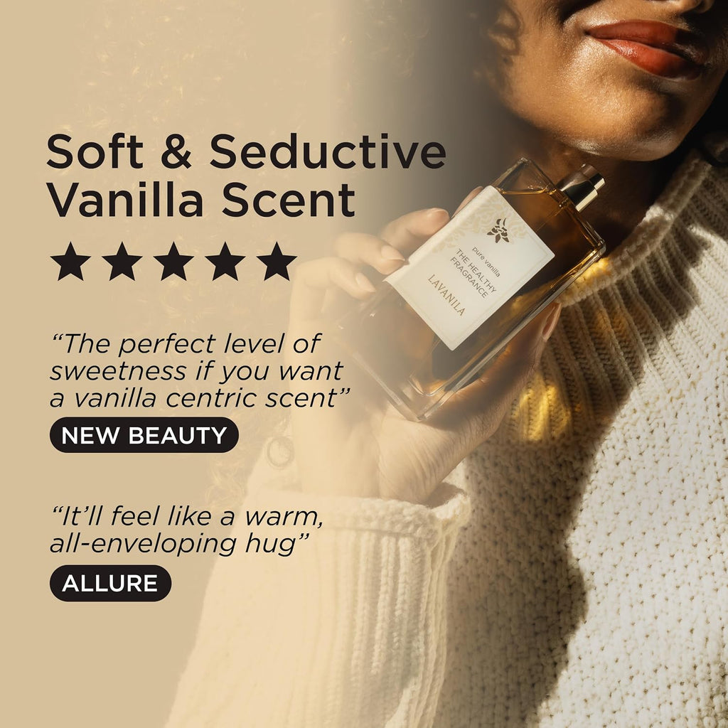 Lavanila Pure Vanilla Perfume For Women, 1.7 Fl Oz – Clean Vanilla Perfume, Long Lasting Women’S Eau De Parfum With Madagascar Vanilla – Natural Fragrance, Women’S Fragrances