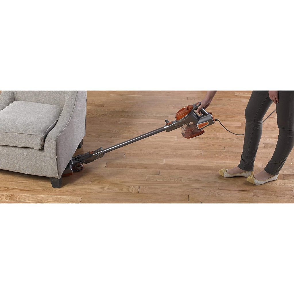 Shark Rocket Hv302 Ultra-Light Corded Bagless Vacuum For Carpet And Hard Floor Cleaning With Swivel Steering, Orange (Renewed)