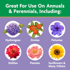 Miracle-Gro Water Soluble Bloom Booster Flower Food 4 Lb | Plant Fertilizer For Annual & Perennial Flowers, In-Ground & Container Roses, Hydrangeas, Hibiscus, 10-52-10 Npk