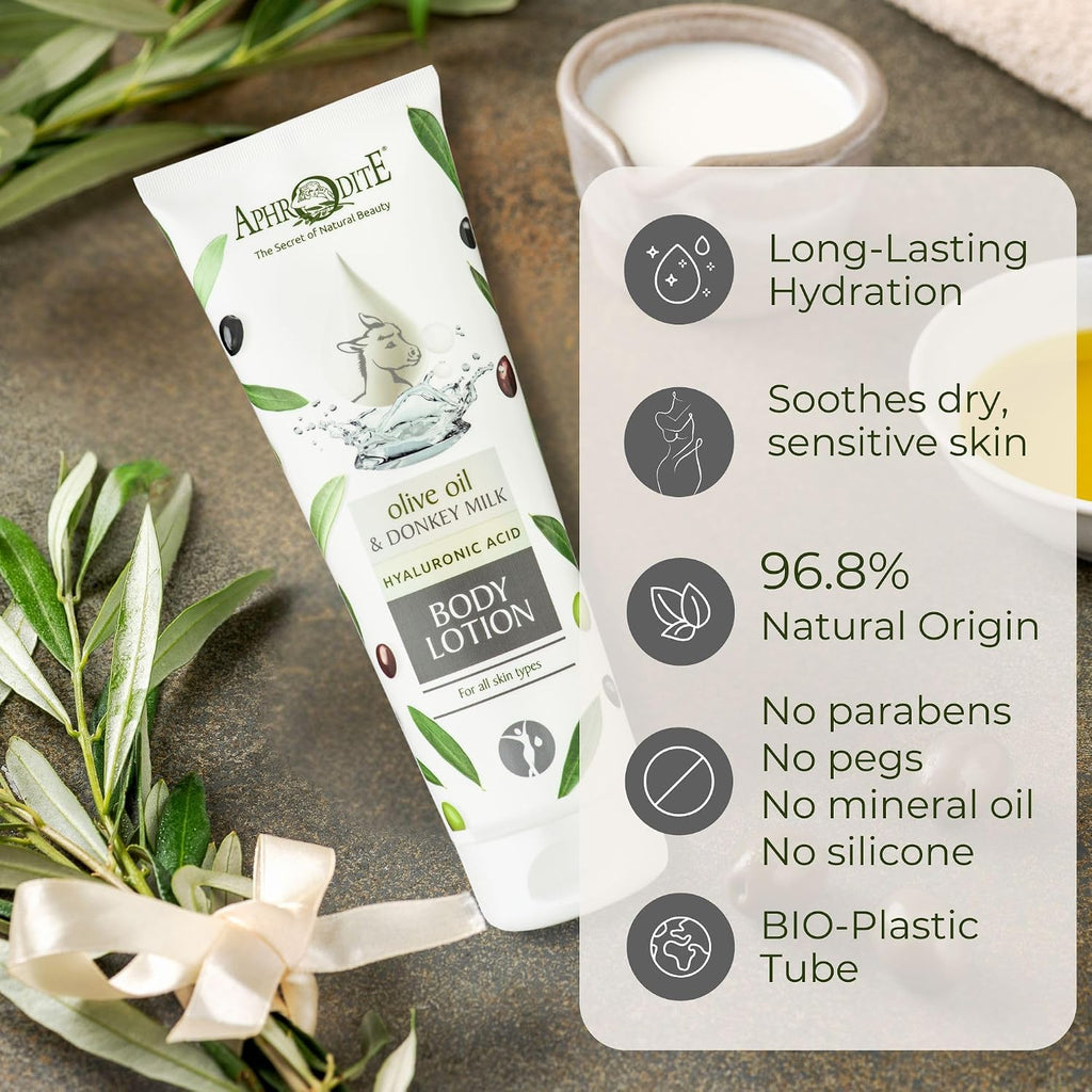 The Youth Elixir - Aphrodite Olive Oil & Donkey Milk Body Lotion 200 Ml