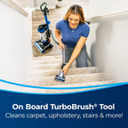 Bissell Cleanview Upright Vacuum With Active Extension Wand, Xl 2L Dirt Tank Capacity, Powerful Suction & Onepass Technology For Carpets & Hard Floors, 3536