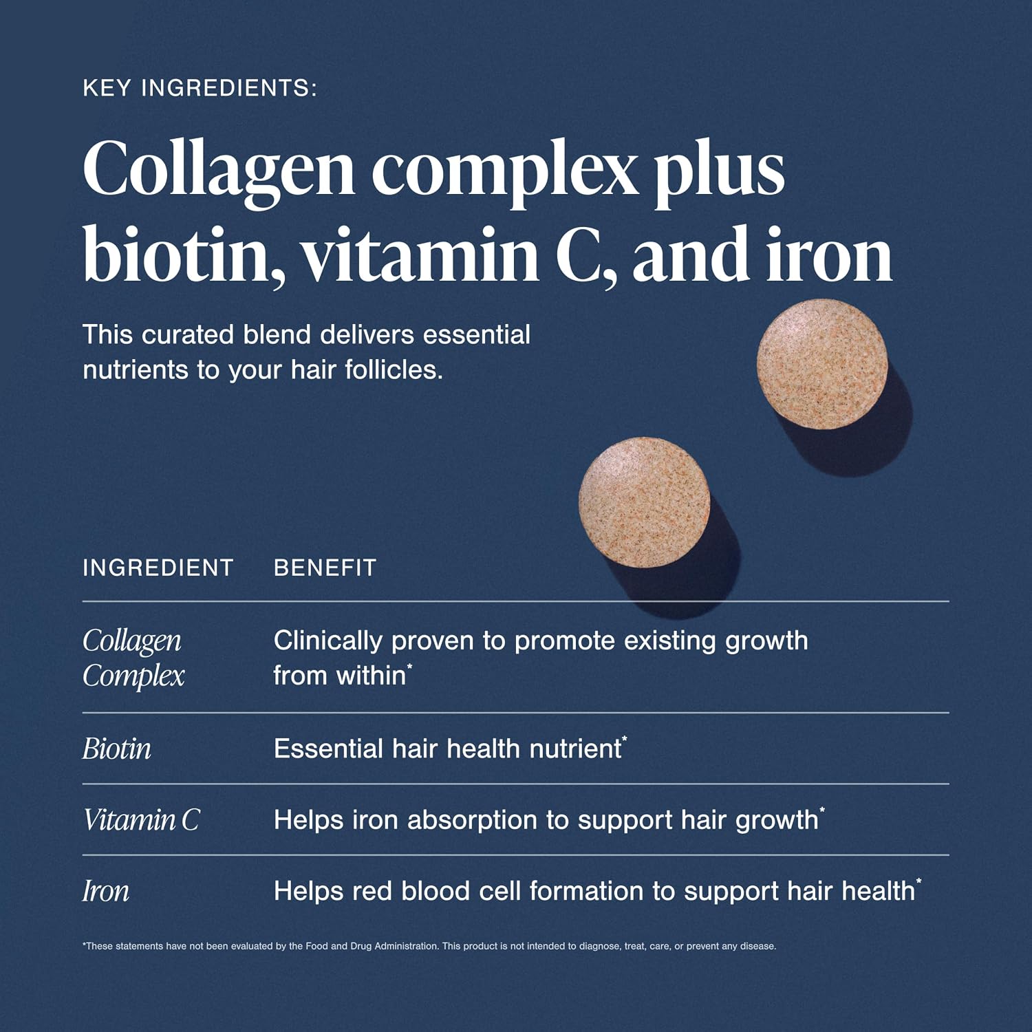 Viviscal Hair Growth Supplements For Women, Thicker Fuller Hair Support For Thinning Hair And Hair Loss, With Biotin And Marine Collagen, Drug-Free, 180 Tablets, 90-Day Supply