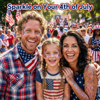 Red White Blue Sparkle Patriotic Glitter Stick - Face Hair Body Glitter, Waterproof, 4th of July 250th Independence Day USA Flag Makeup, Soccer World Cup, Memorial Veterans President's Day
