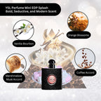 Yves Saint Laurent Black Opium Perfume For Women Mini Edp Splash 0.25 Ounce