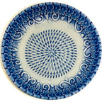 All-In-One Premium Ceramic Garlic Grater Plate 4-Piece Set - Blue Embossed Design And Style - For Garlic, Ginger, Chocolate, And More! - Comes With 5.25" Plate, Peeler, Brush, And Stand