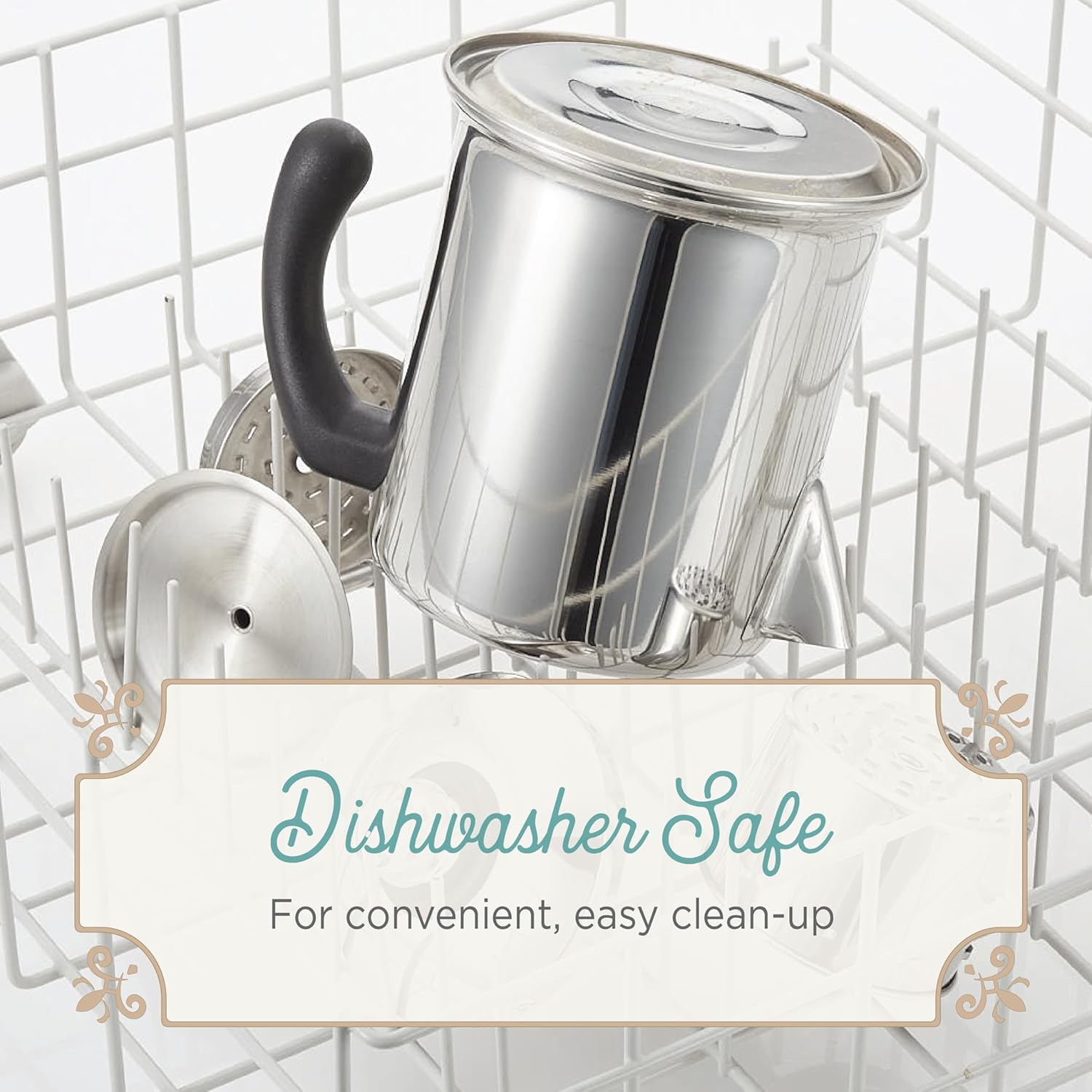 Farberware Classic Yosemite Stainless Steel Coffee Percolator - 8 Cup, Silver