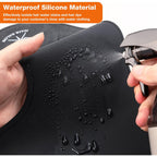 Noverlife Hair Cutting Collar, Waterproof Silicone Hair Dye Collar, Barber Hair Cutting Pad Haircut Neck Wrap For Salon