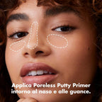 E.L.F. Poreless Face Primer, Skin-Perfecting & Lightweight, Long Lasting, Smooths & Preps To Create Flawless Base, Infused With Tea Tree And Vitamins A & E, 2 Fl Oz