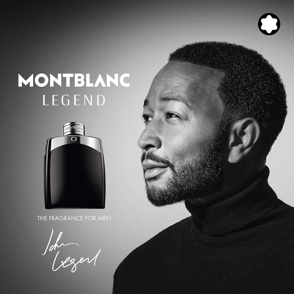 MONTBLANC - Legend Eau de Toilette - Men's Fragrance - Fresh & Fougere - With notes of Bergamot, Jasmine & Sandalwood