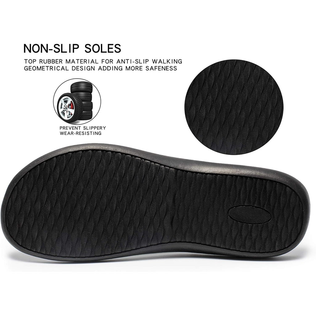 Llsoarss Plantar Fasciitis Feet Sandal With Arch Support - Best Orthotic Flip Flops For Flat Feet，Heel Pain- For Women