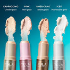 Tula Skin Care Spresso Energizing Eye Balm - Energizing & Hydrating Caffeine Under Eye Treatment For Dark Circles, Portable And Perfect To Use On-The-Go, 0.35 Oz.