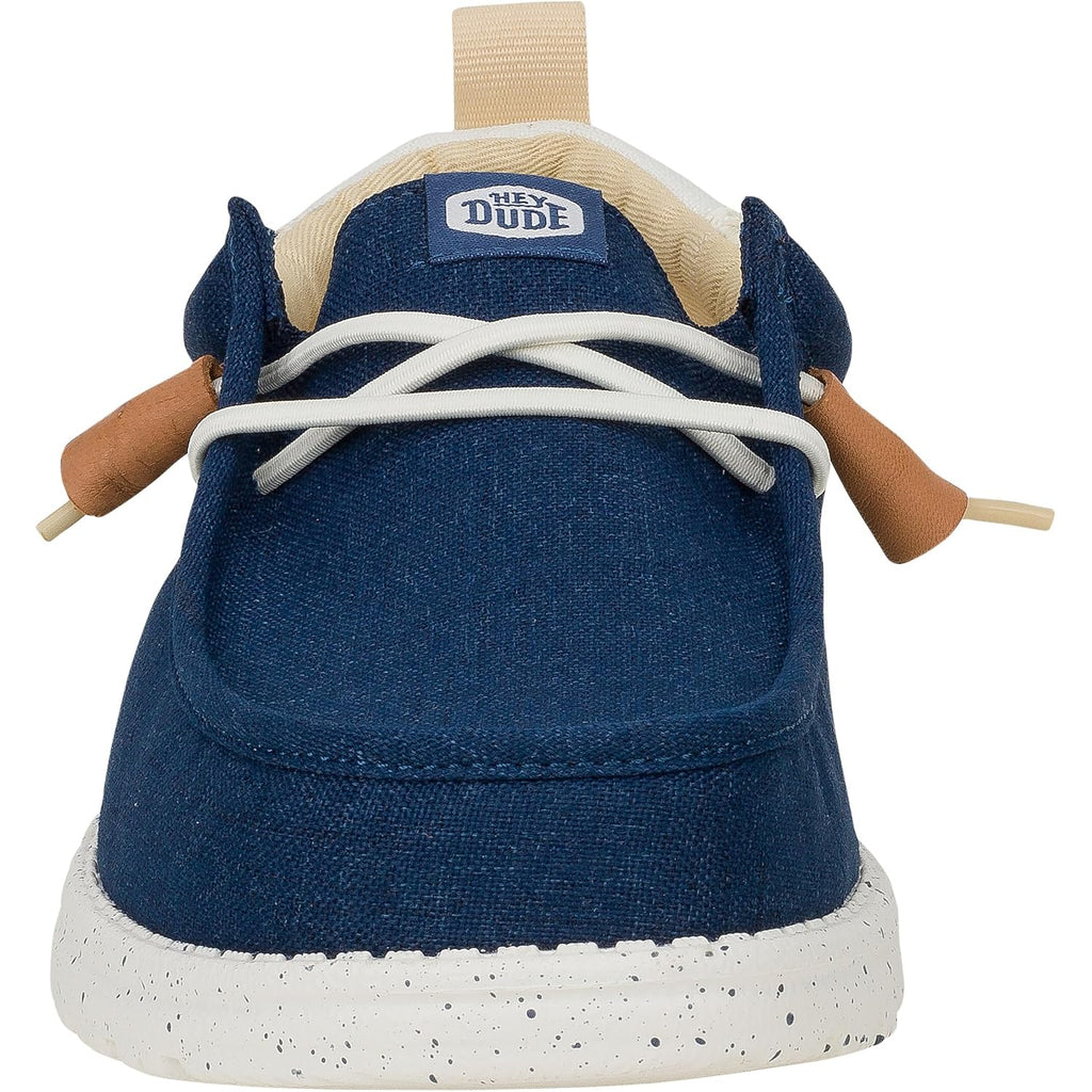 Heydude Men'S Wally Craft Linen Slip-On Loafers | Lightweight Comfortable Shoes | Travel Ready Casual Walking Sneakers