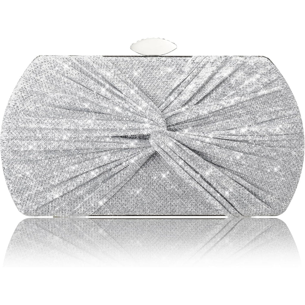 Suhatjia Clutch Purses for Women Wedding Evening Glitter Sparkly Handbags Party Purses for Women with Detachable Chain | Wedding, Evening, Glitter, Sparkly