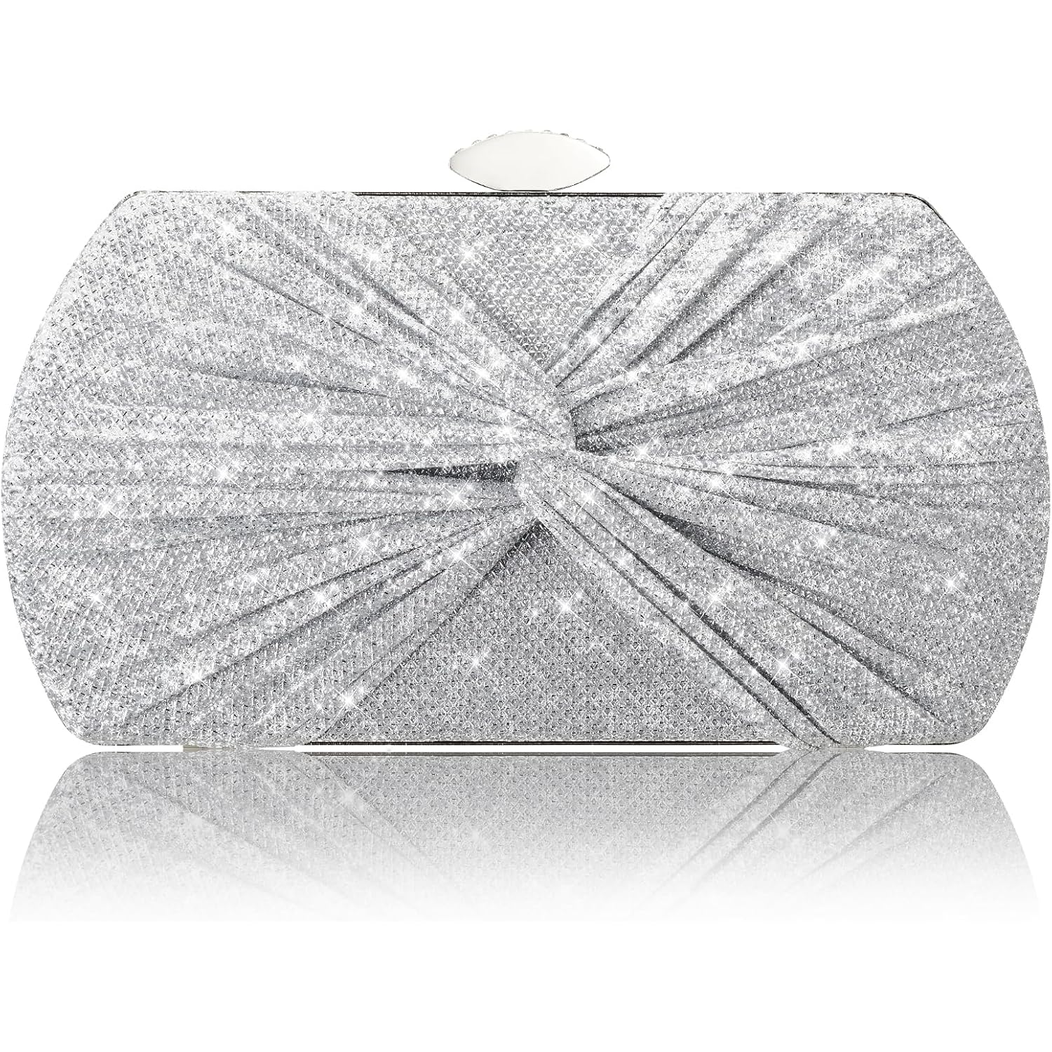 Suhatjia Clutch Purses for Women Wedding Evening Glitter Sparkly Handbags Party Purses for Women with Detachable Chain | Wedding, Evening, Glitter, Sparkly