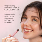 Burt'S Bees Shimmer Lip Tint Set, Tinted Lip Balm Stick, Moisturizing For All Day Hydration With Natural Origin Glowy Pigmented Finish & Buildable Color, Caramel (4-Pack)