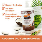 Palmer'S Coconut Oil Formula Body Lotion For Dry Skin, Hand & Body Moisturizer With Green Coffee Extract & Vitamin E, Value Size Pump Bottle, 33.8 Fl Oz (Pack Of 1)