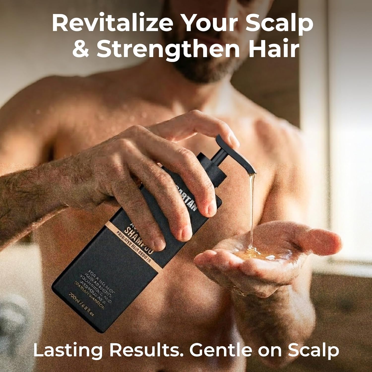 SPARTAN™ Root Activator Shampoo For Men - Hair Growth Shampoo for Hair Loss and Thinning Hair
