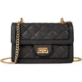 SG SUGU Small Quilted Crossbody Bag, Trendy Designer Mini Shoulder Bag, Phone Wallet Purse for Women