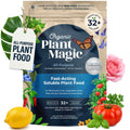 Organic Plant Magic Fertilizer & Plant Food For House Plants & Garden 1/2Lb | Makes 32+ Gallons Of Organic Fertilizer, Plant Food For Vegetables Flowers Herbs Trees Outdoor & Indoor House Plants & Garden